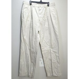 Polo Ralph Lauren Khaki Pants Mens 38x32 Brown Dungarees Casual Preppy Golf Logo